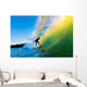 Surfer Wave Sunset Wall Decal