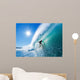 Surfer Blue Ocean Wave Wall Decal