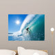 Surfer Blue Ocean Wave Wall Decal
