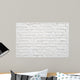 White Brick Wall Wall Decal