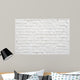 White Brick Wall Wall Decal
