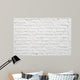 White Brick Wall Wall Decal
