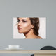 Beautiful Woman Model with Wall Decal