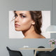 Beautiful Woman Model with Wall Decal