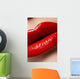 Lips with Bright Fashion Wall Decal