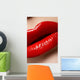 Lips with Bright Fashion Wall Decal