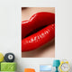 Lips with Bright Fashion Wall Decal