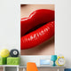 Lips with Bright Fashion Wall Decal