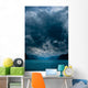 Fjord with Dark Clouds Wall Decal