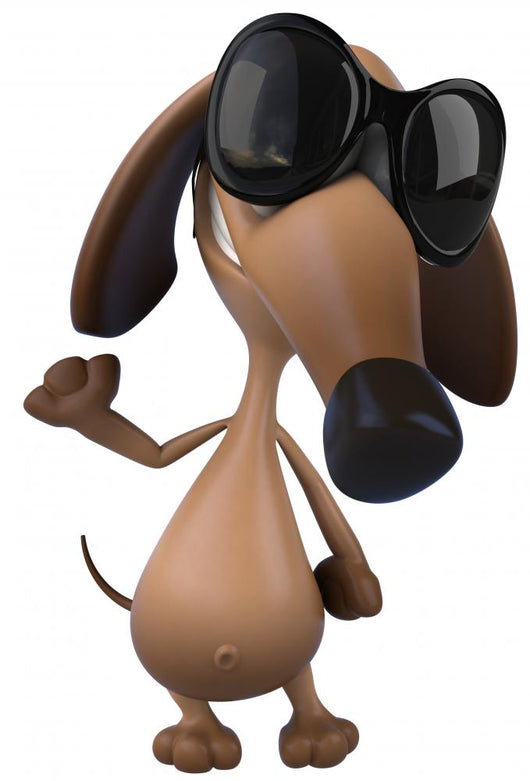 Cool Dog Wall Decal