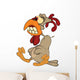 Cock Cartoon Wall Decal