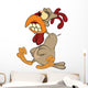 Cock Cartoon Wall Decal