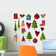 Set Decorative Elements Wall Decal