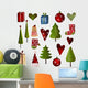 Set Decorative Elements Wall Decal