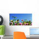 Summer Meadow With Blooming Wall Decal