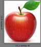 Red Apple Wall Decal
