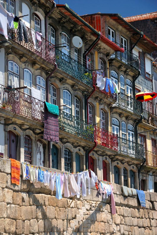 Riverside Houses Porto Portugal Wall Decal