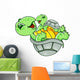 Mother And Baby Turtle Wall Decal