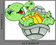Mother And Baby Turtle Wall Decal