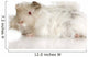 Lilac Peruvian Guinea Pig Wall Decal