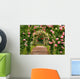Staircase Rose Garden Wall Decal