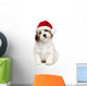 Cute Christmas Havanese Puppy Wall Decal