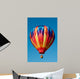 Ascending Colorful Hot Air Wall Decal