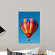 Ascending Colorful Hot Air Wall Decal