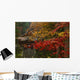 Buddhist Temple Fall Wall Decal