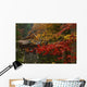 Buddhist Temple Fall Wall Decal