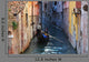 Gondoleer in Narrow Venice Canal Wall Decal