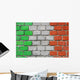 Brick Flag Italy Wall Decal