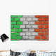 Brick Flag Italy Wall Decal