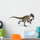 Utahraptor Dinosaur 3D Render Wall Decal