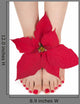 Christmas Poinsettia Spa Wall Decal