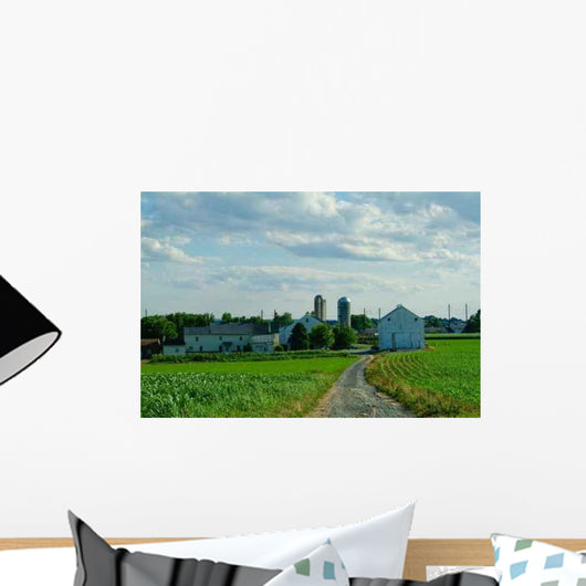 Amish Farm And Cornfield Wall Decal