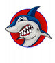 Shark Mascot Wall Decal