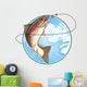 Trout Fishing Wall Decal