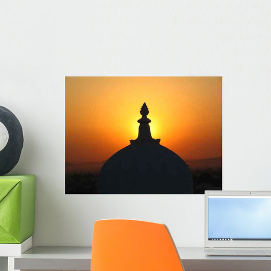 Sunset India Wall Decal
