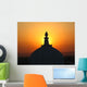 Sunset India Wall Decal