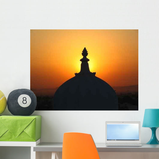 Sunset India Wall Decal