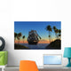 Sailboat Lagoon Wall Decal