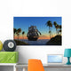 Sailboat Lagoon Wall Decal