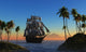 Sailboat Lagoon Wall Decal