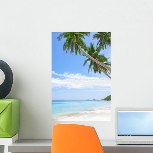 Tropical Beach Wall Decal