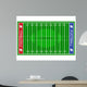 American Football Field Vector Wall Decal