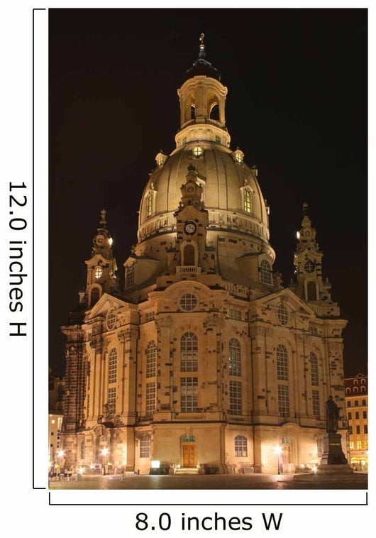 Church Our Lady Evening Wall Decal