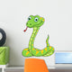 Funny Snake Cartoon Wall Decal
