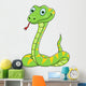 Funny Snake Cartoon Wall Decal