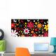 Flowers And Butterflies Wall Decal